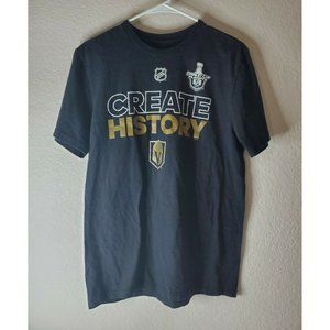 Vegas Golden Knights NHL Adidas Create History T-shirt Size Men's Medium LV VGK